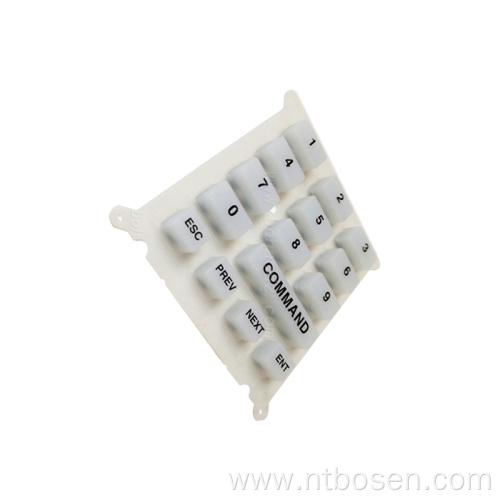 Customized Wholesale Conductive Rubber Push Button Silicone Numeric Key Pad